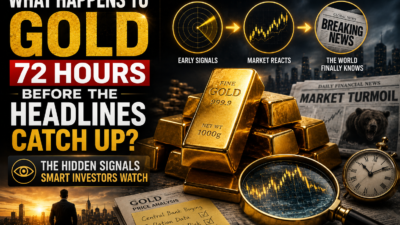 What Happens to Gold 72 Hours Before the Headlines Catch Up?
