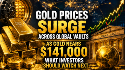 Gold prices above $140,000 across Zurich London New York Toronto and Singapore
