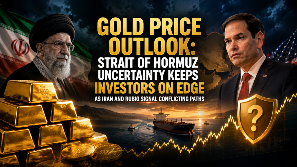 Gold price outlook as Strait of Hormuz uncertainty and Iran talks impact global markets